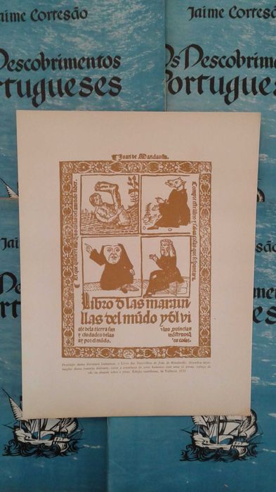 História d´Os Descobrimentos Portugueses de Jaime Cortesão-fascículos