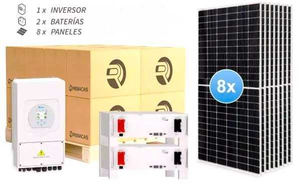 Kit Solar com backup