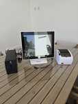 Caixa registadora touch POS + impressora térmica