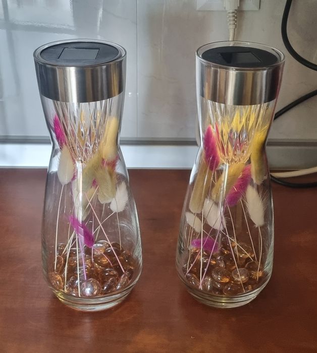 lampka solarna/ wazon solarny