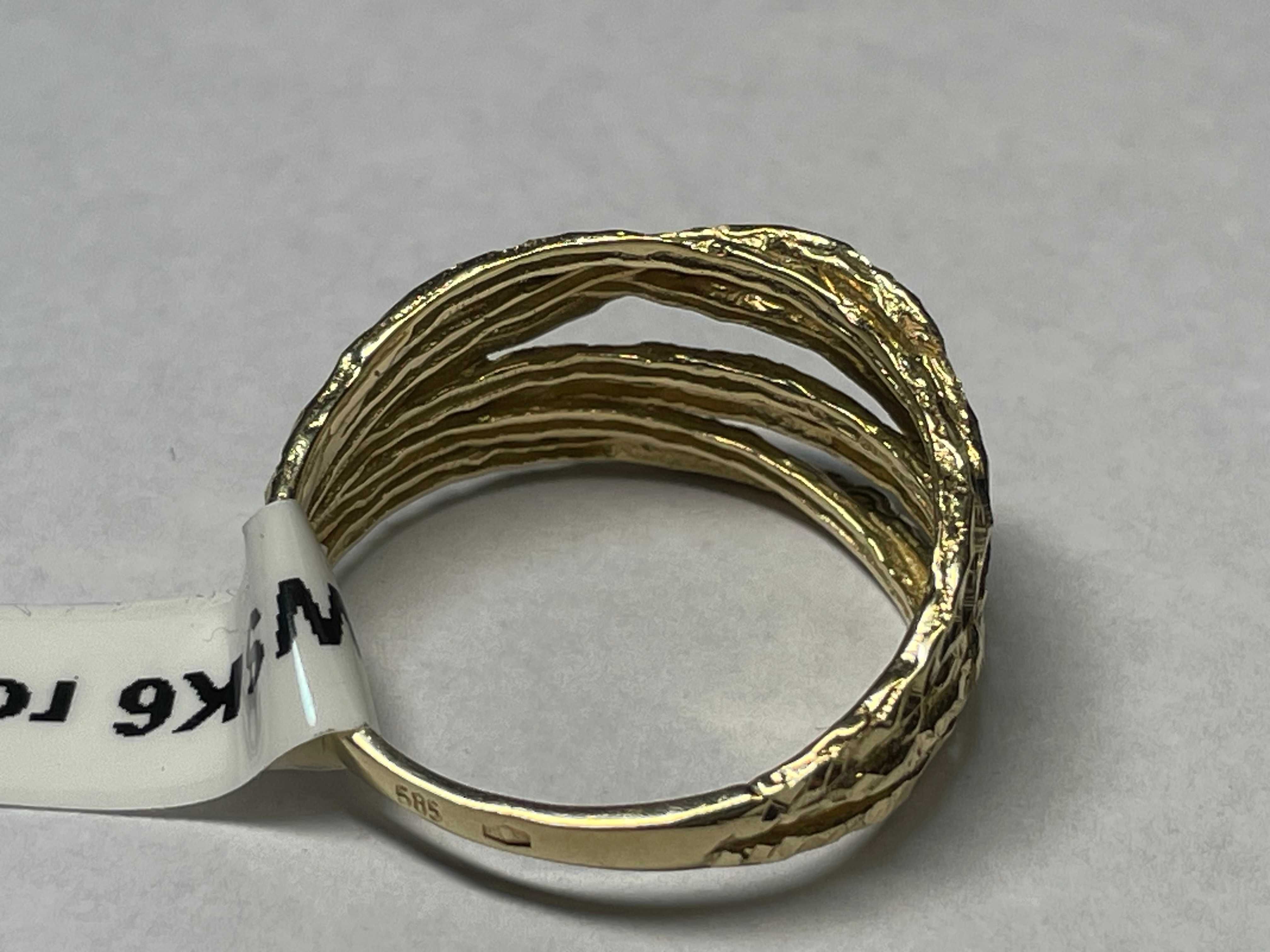 Złoty pierścionek 14kt 4,75 gram rozmiar 22