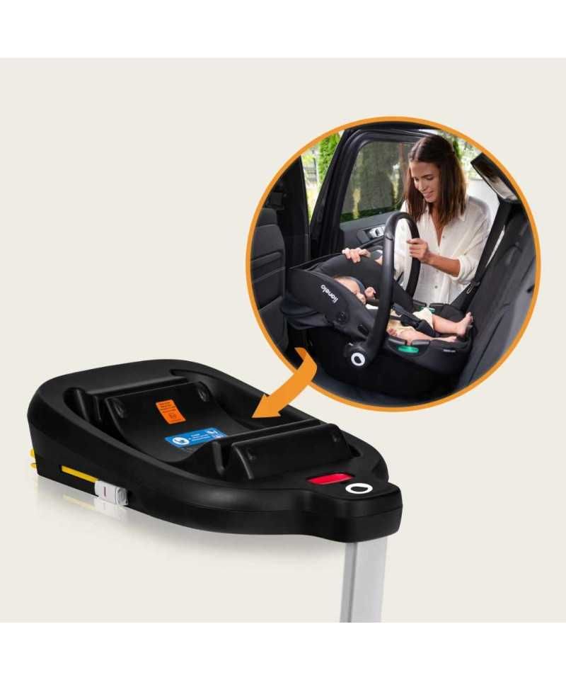 Baza do fotelika Astrid I-Size z ISOFIX CERT. ADAC Lionelo Astrid Base