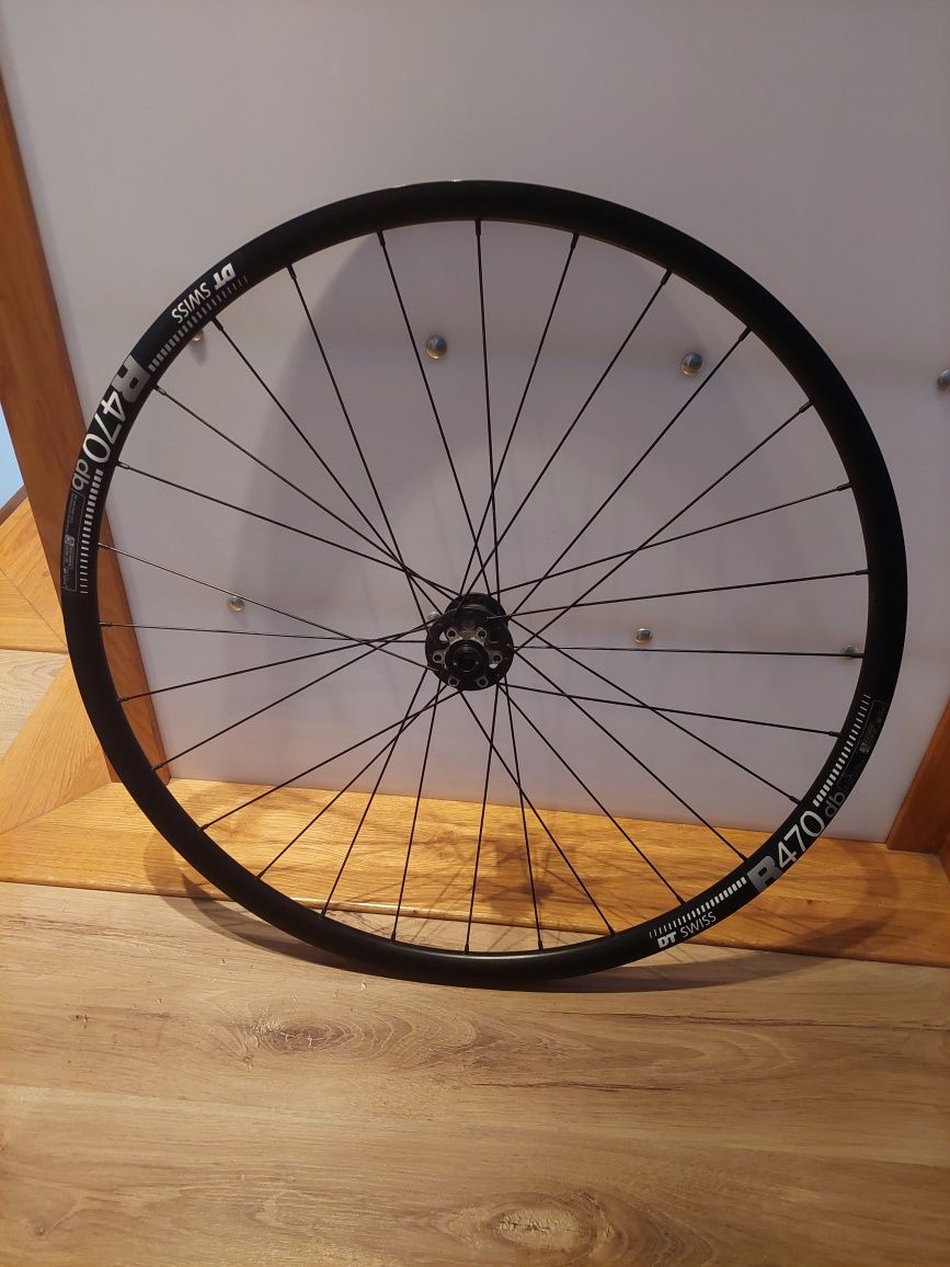 Koła gravel DT Swiss R470 Novatec 0791/2 SB, 6 srub, 12x100/12x142/qr