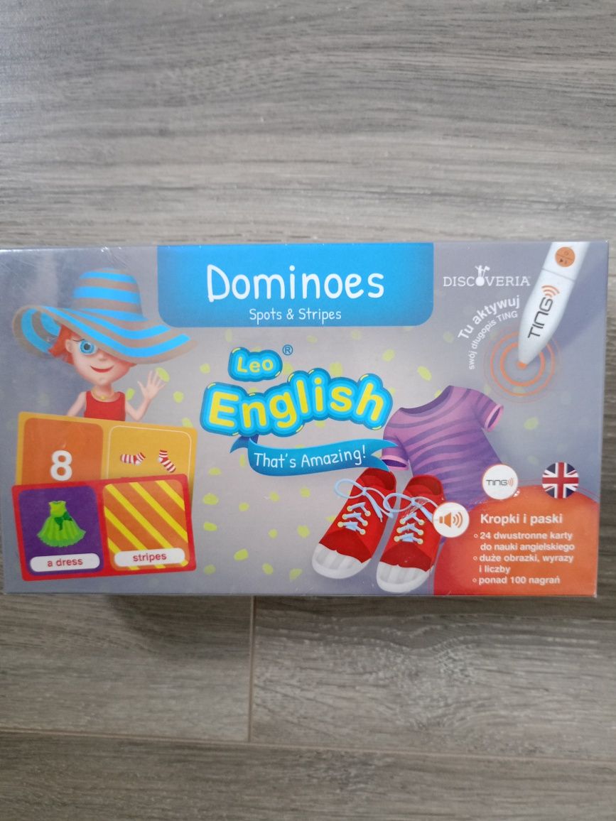 Nowe karty do zabawy i nauki języka angielskiego- kropki i paski