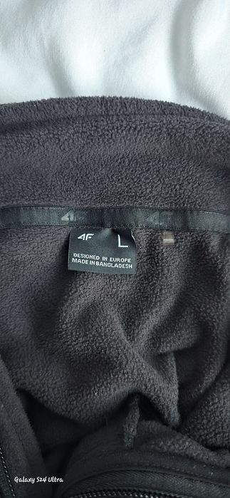 Polar czarny rozpinany 4F