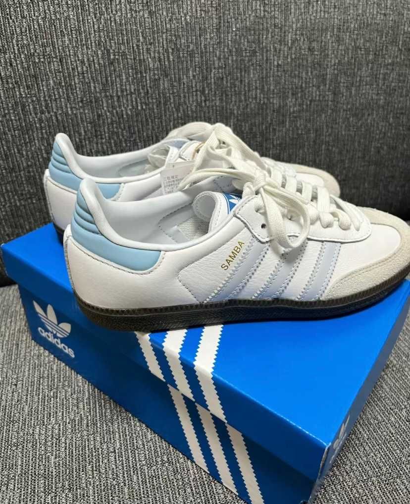 adidas Samba OG White Halo Blue 38