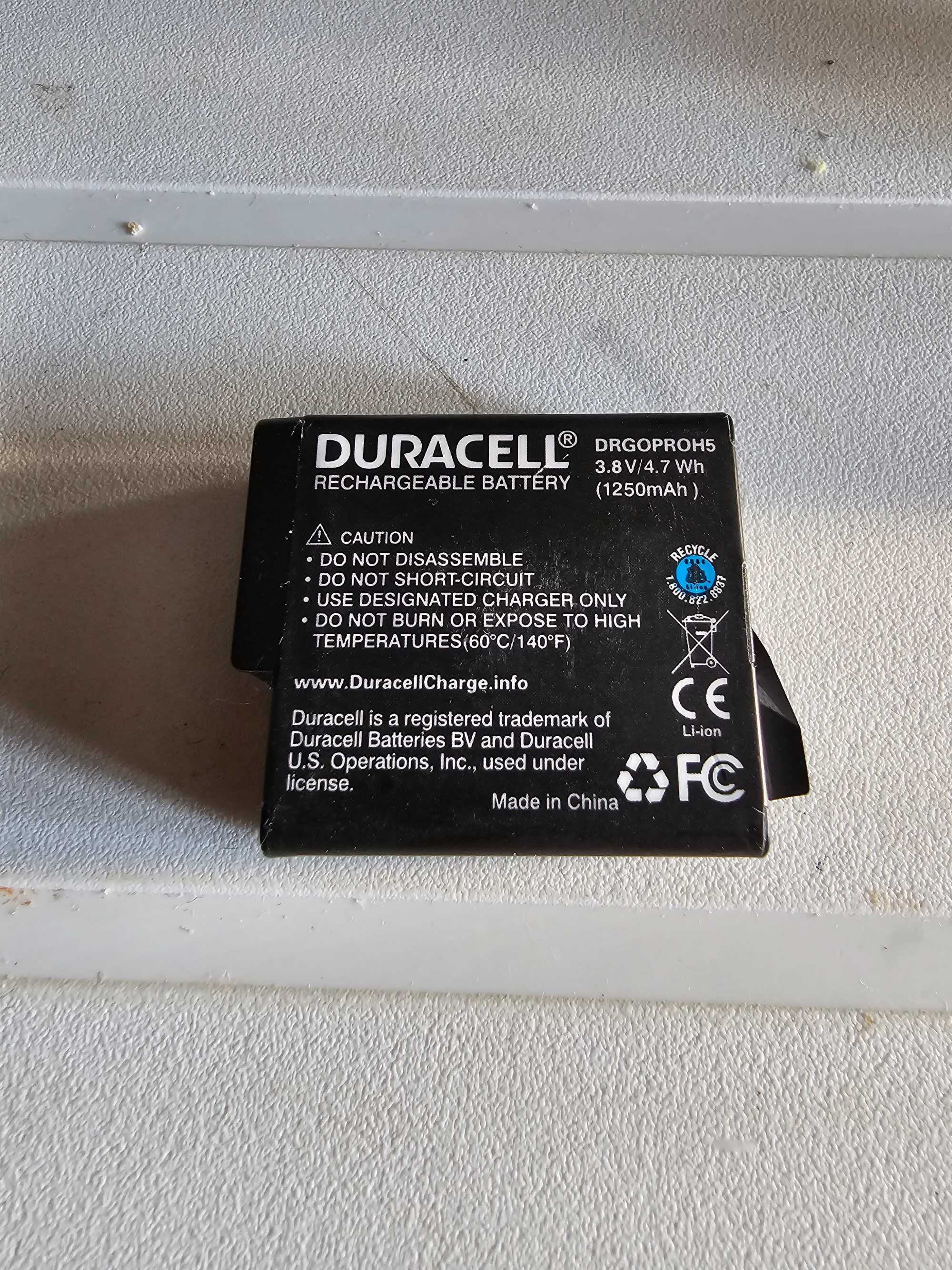 Akumulator Duracell do kamery sportowej GoPro 7.