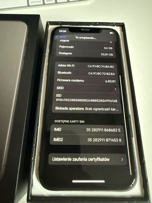 iPhone 11 Pro 64gb Space Gray Ładny i Zadbany Bateria 100%