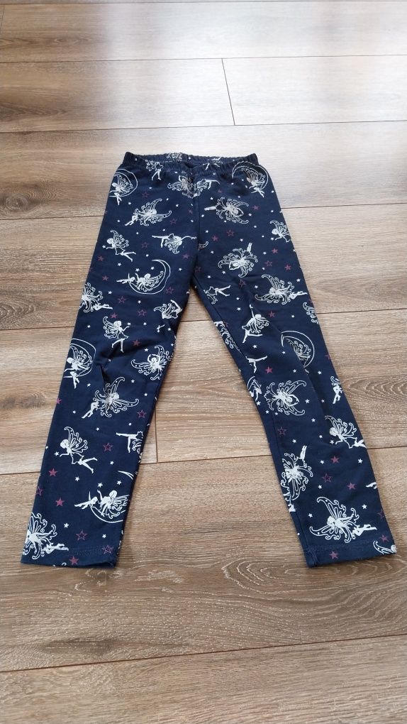 Spodnie legginsy r. 122 wróżki