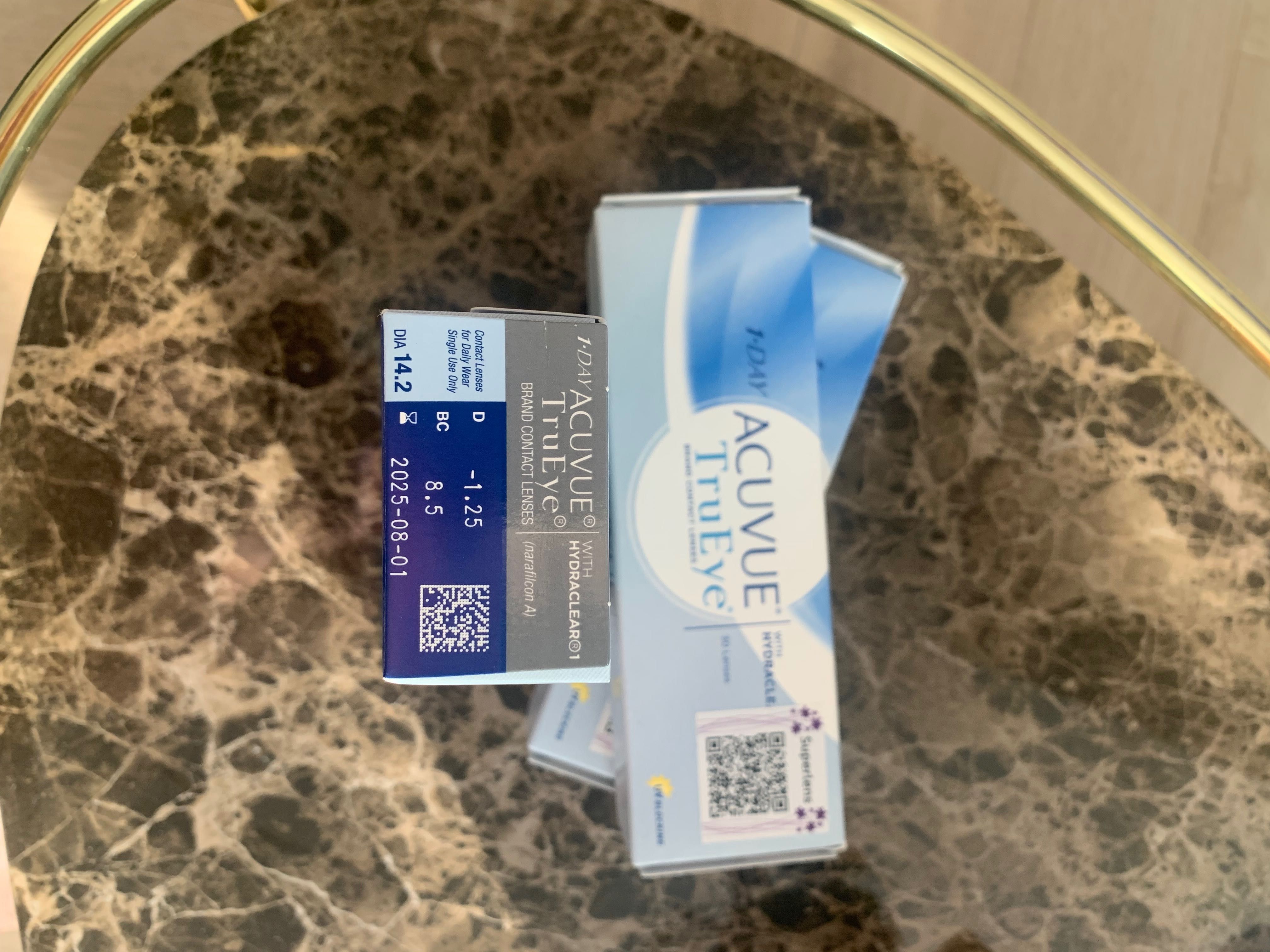Линзы ежедневные acuvue TrueEye -1.25