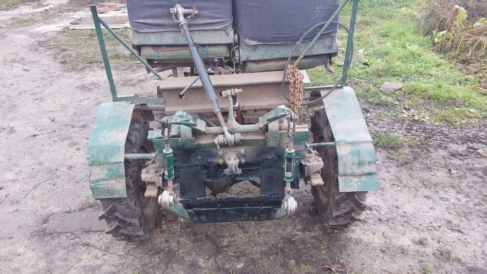 Трактор саморобний. Обмін  . Двигун мерседес 2.3