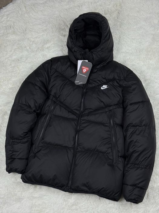 Чоловічий пуховик Nike Storm Fit як оригінал найкраща якість куртка