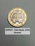 Moeda 1 Euro Eslováquia 2009