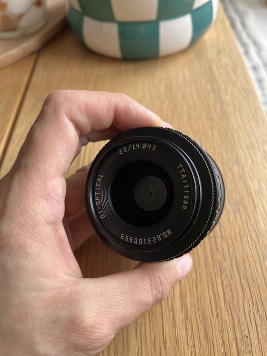 Obiektyw TTArtisan APS C 23mm f1.4E mount Wroclaw  Warszawa