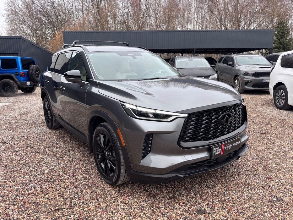 Infiniti QX60 2023 QX60,Black Edition,jasny środek,7 miejsc,AWD