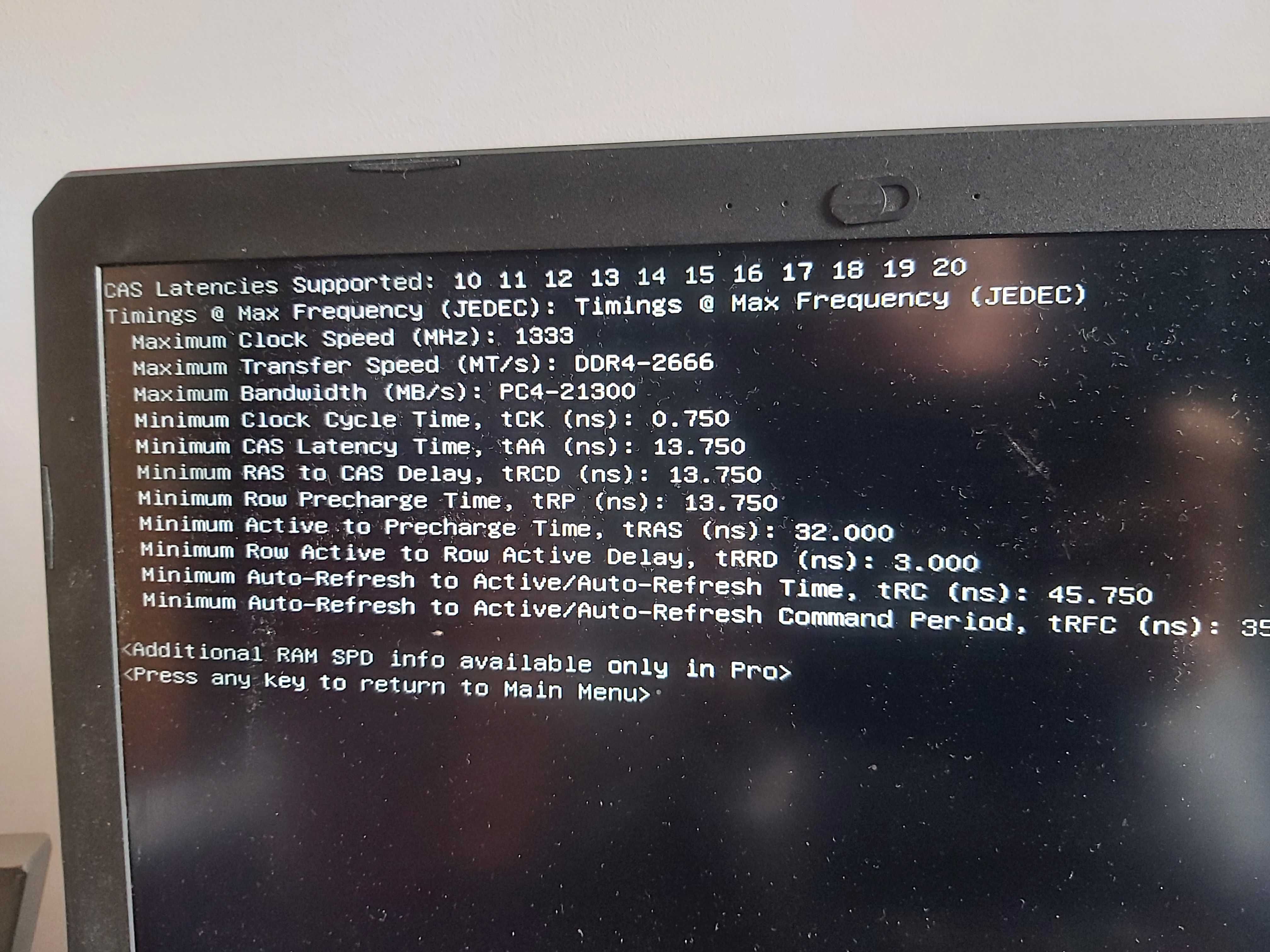Pamięć DDR4 SODIMM 8GB - Hynix