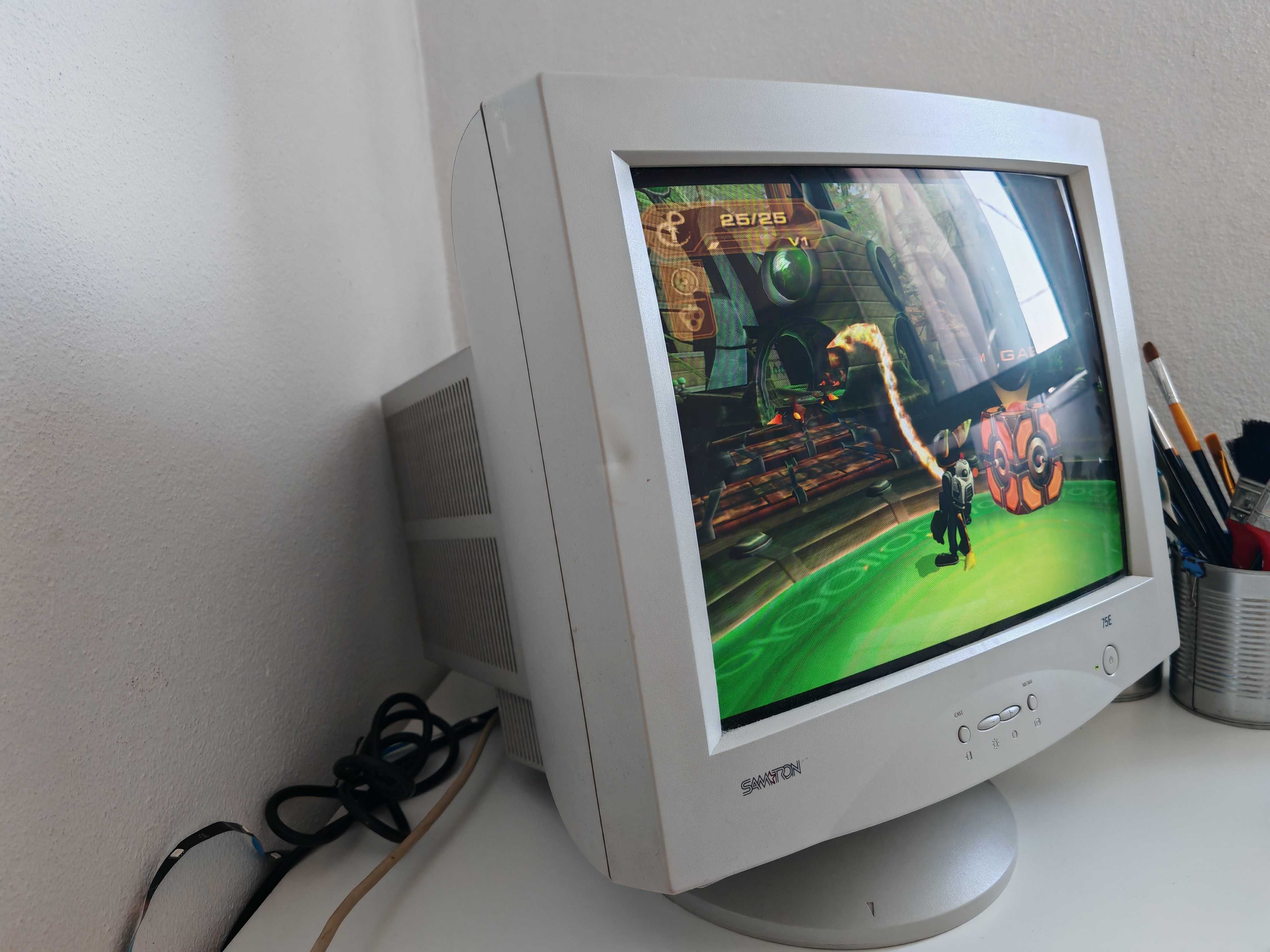 Monitor CRT - perfeito para retro games