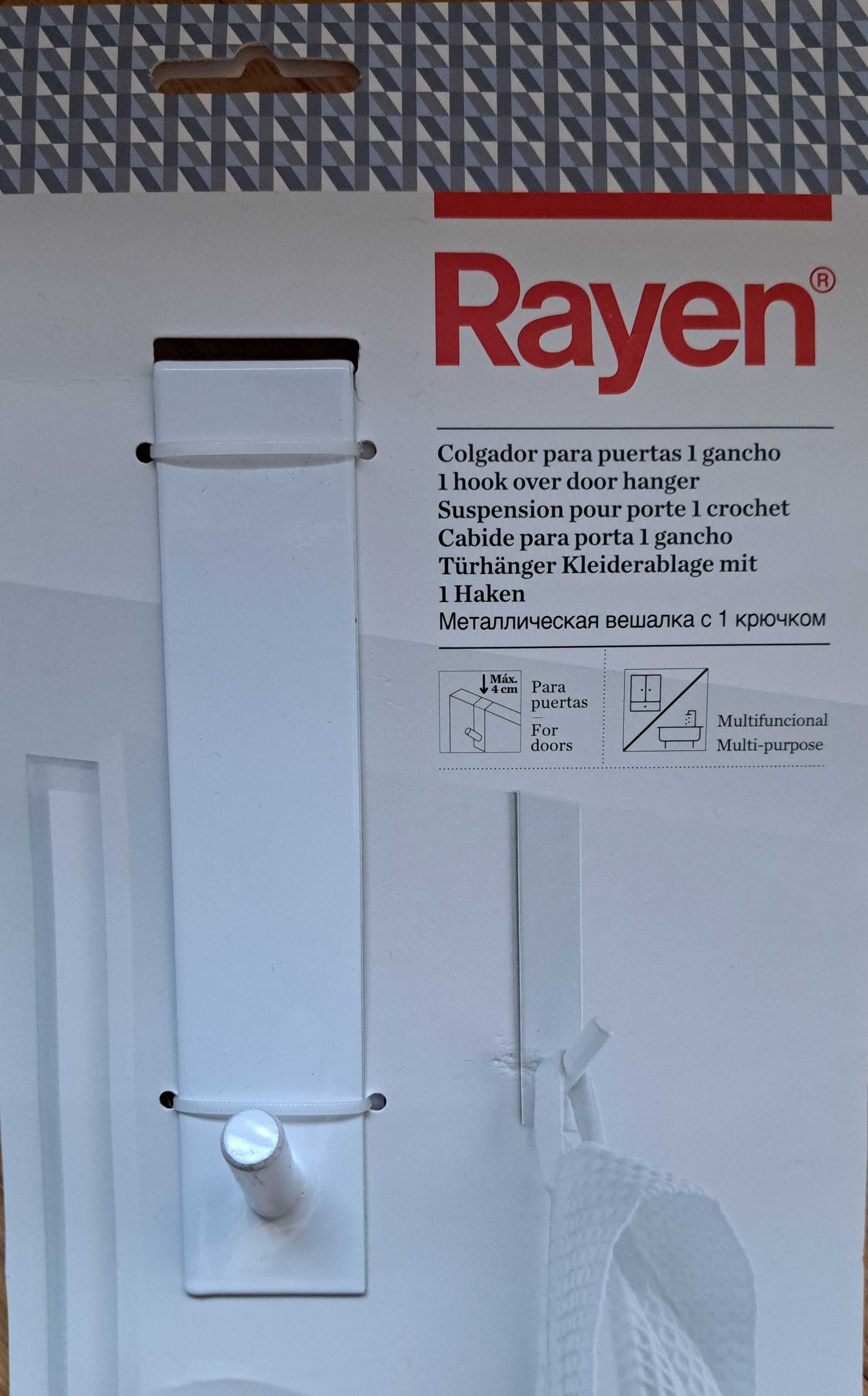 Wieszak na drzwi marki Rayen, pojedynczy