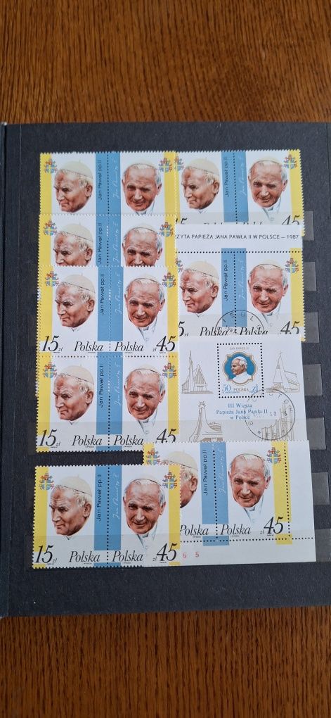 Stare znaczki pocztowe Jan Paweł II