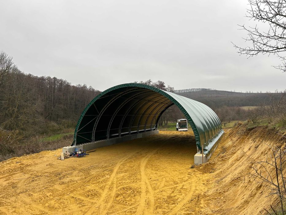 Hala Łukowa, Hala namiotowa Używana, Drugi Gatunek 6M szer. x 25m dł