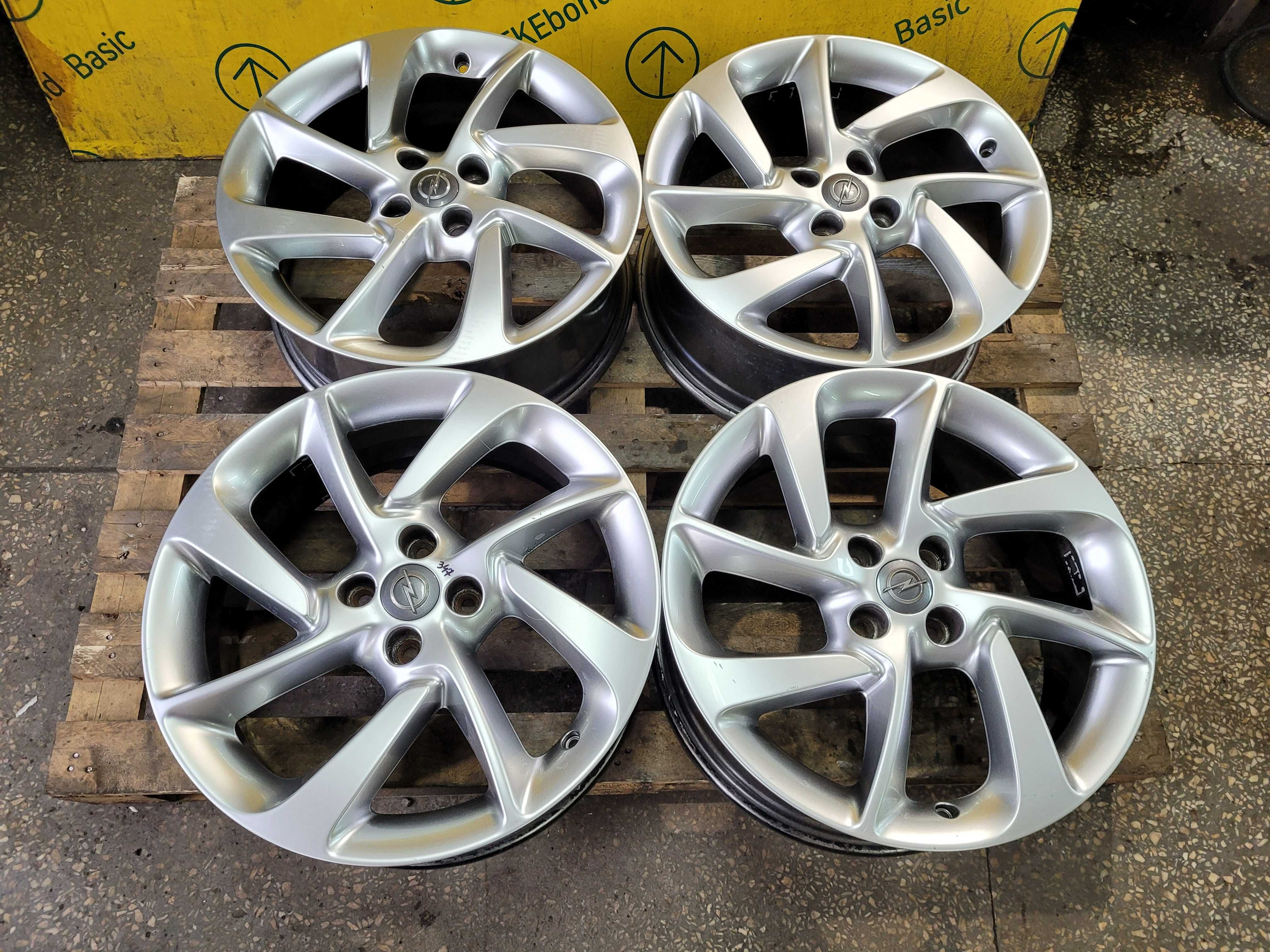 Alufelgi 4x100 17 Opel OPC Adam Corsa Astra 7"x17 ET 44 OE OP074