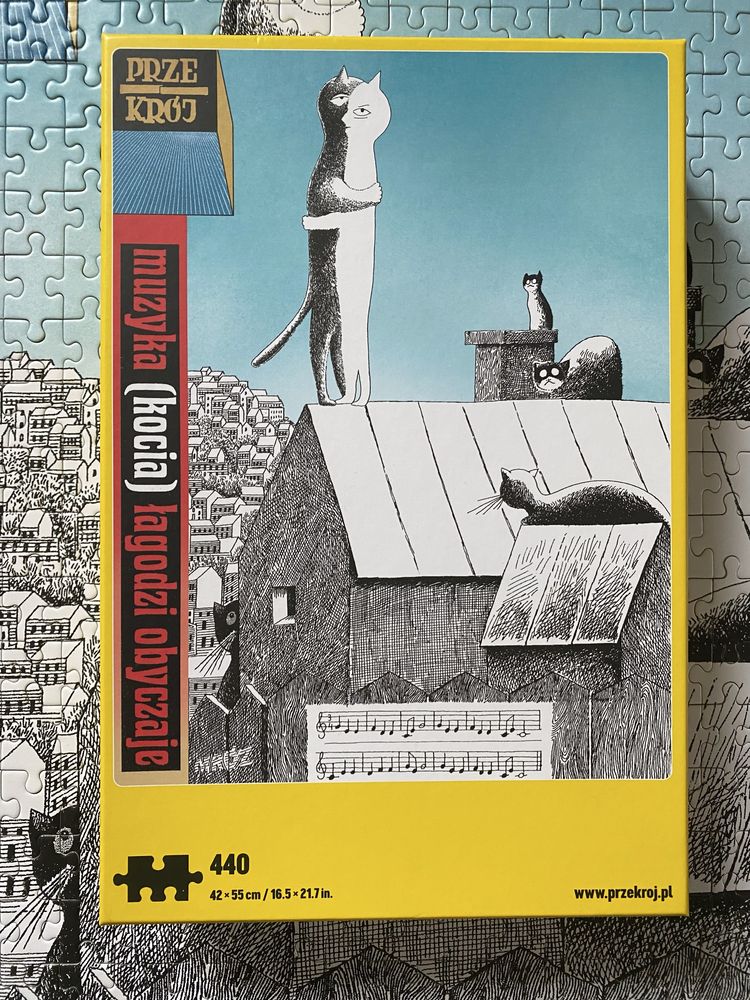 Puzzle 440 Koty Daniel Mróz Przekrój