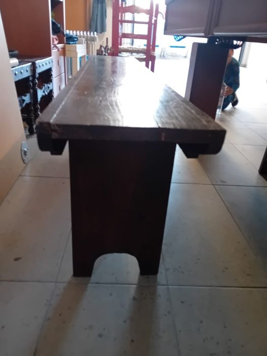 3 Bancos de madeira corridos - Vender Rápido