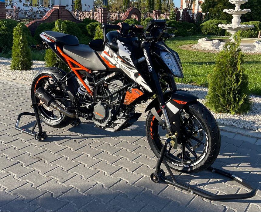 KTM Duke 125 IX RACE 2019r ZOBACZ Mega Stan 17.000Km ABS katB A1 IDEAŁ
