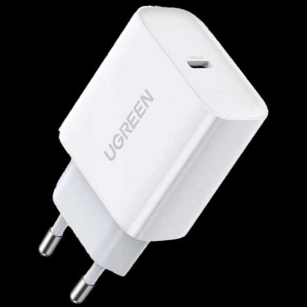 зарядний пристрій Ugreen CD137 USB-C PD 20W Fast Charge зарядка iPhone