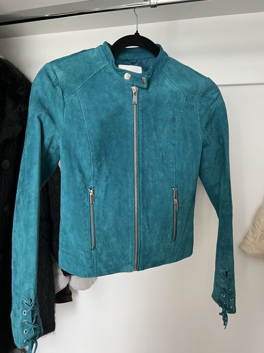 Шкіряна курта Mango