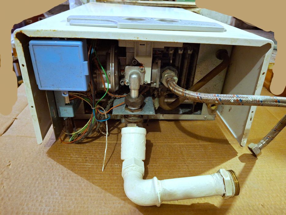 Piec TERMAQ ELECTRONIC GE-19-02 gazowy przepływowy - sprawny