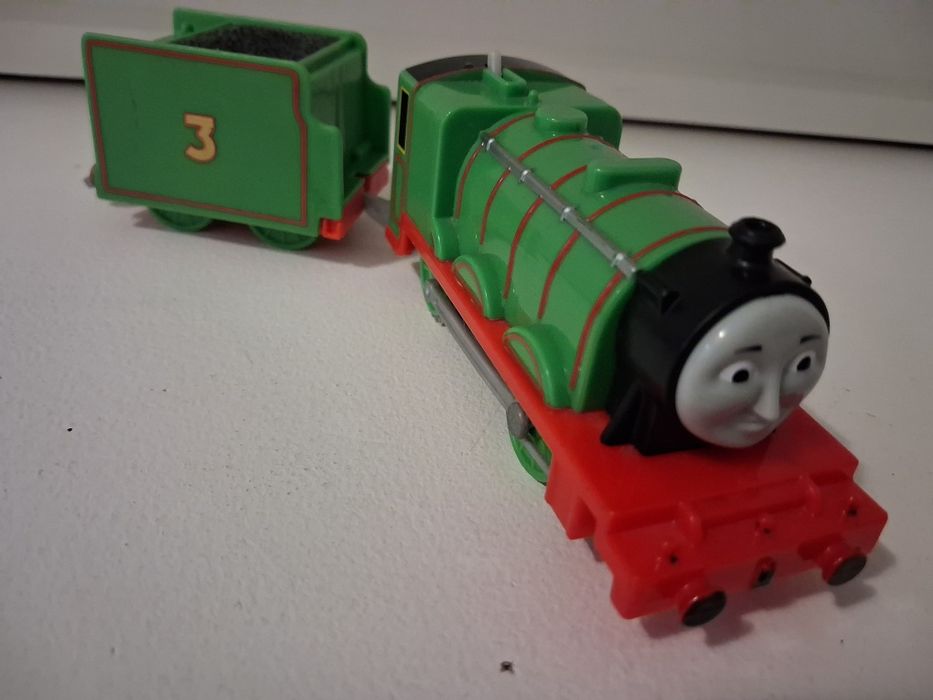 Henio z wagonem z bajki Tomek i przyjaciele trackmaster