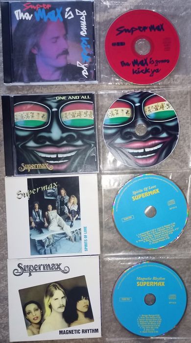 Supermax. The Beatles. Paul McCartney.G.Harrison.G.Moroder.Фірмові CD.