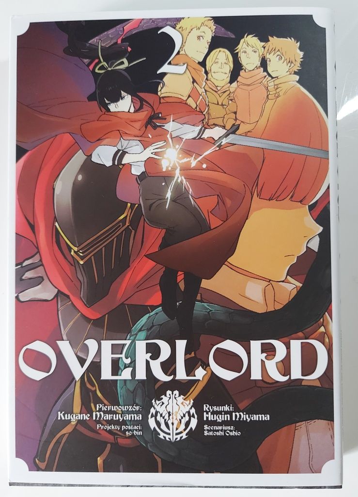 Manga ,,Overlord,, tom 1 i 2