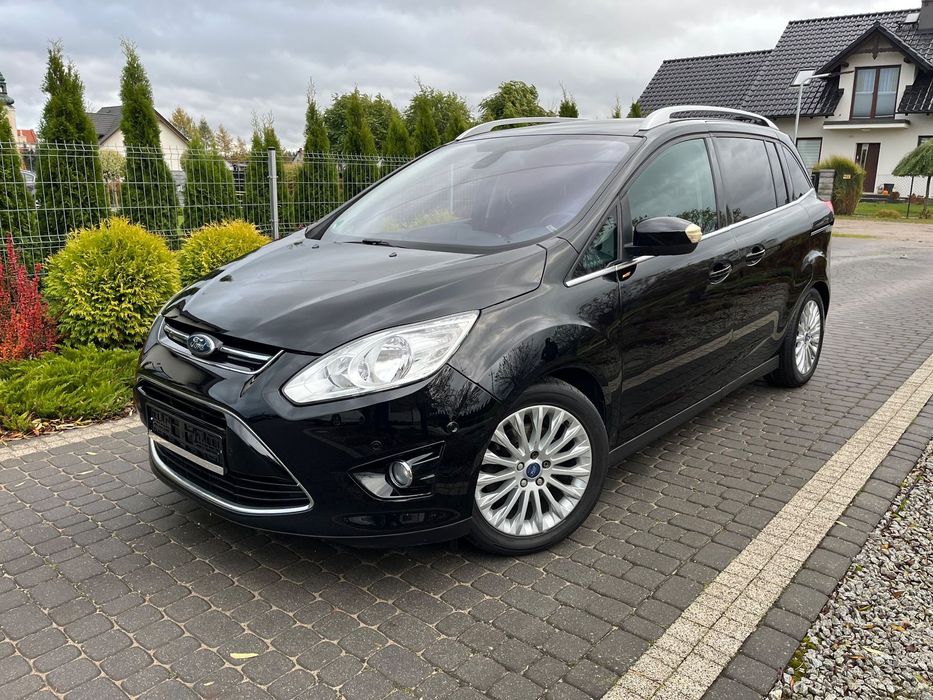 Ford Grand C-MAX Serwisowany!!! 7 osobowy !!! Zadbany !!!