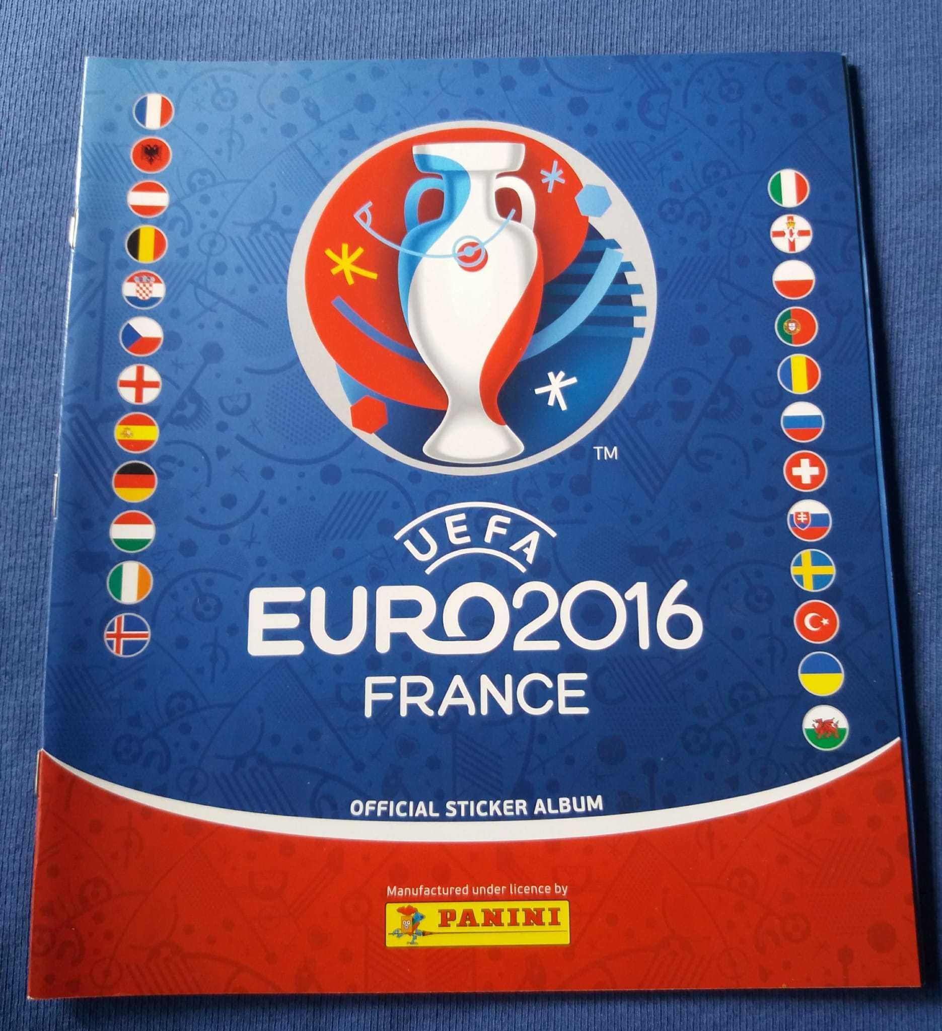 Caderneta Cromos Futebol Completa Europeu 2016 (EDIÇÃO PANINI)