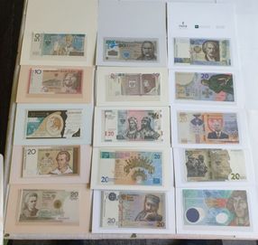 16 szt Banknotów Kolekcjonerskich NBP Komplet! + paragon zakupu