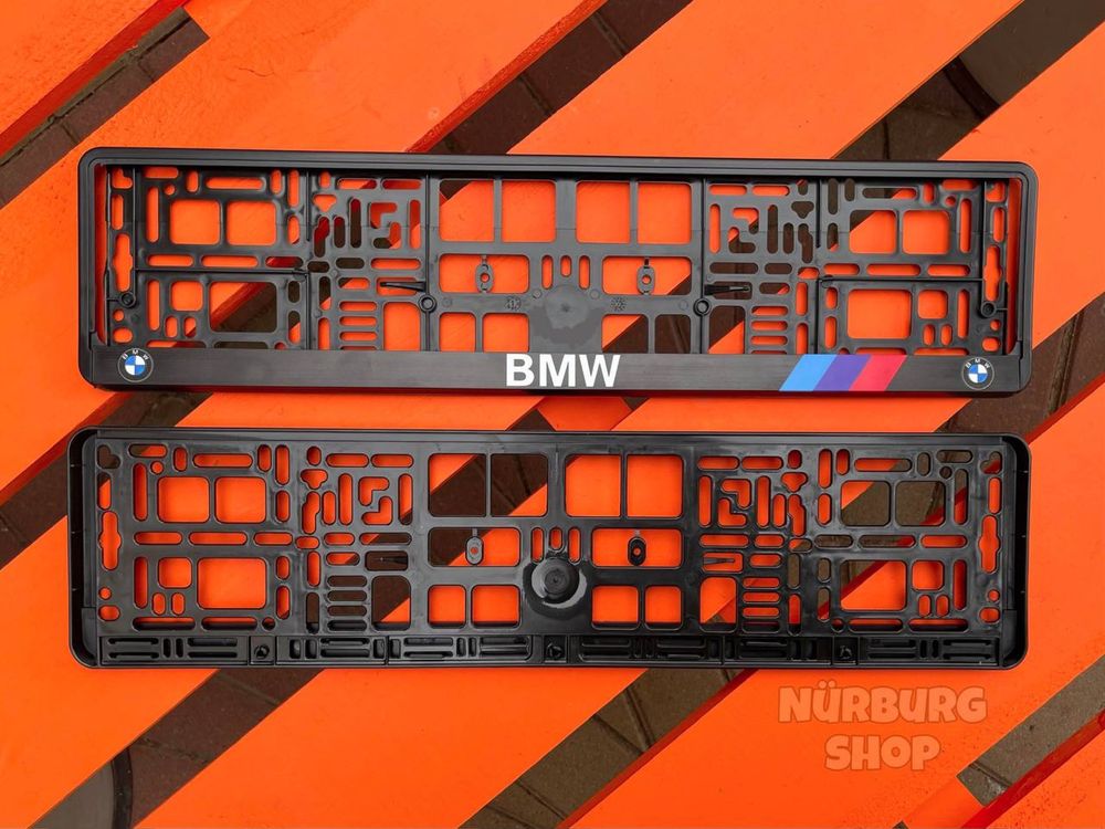 Номерная рамка под номер с логотипом эмблемой BMW M Performance