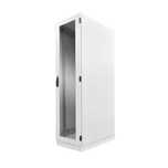 Szafa rack BKTE 19" 42U 600x800, stojąca, z szybą, szara