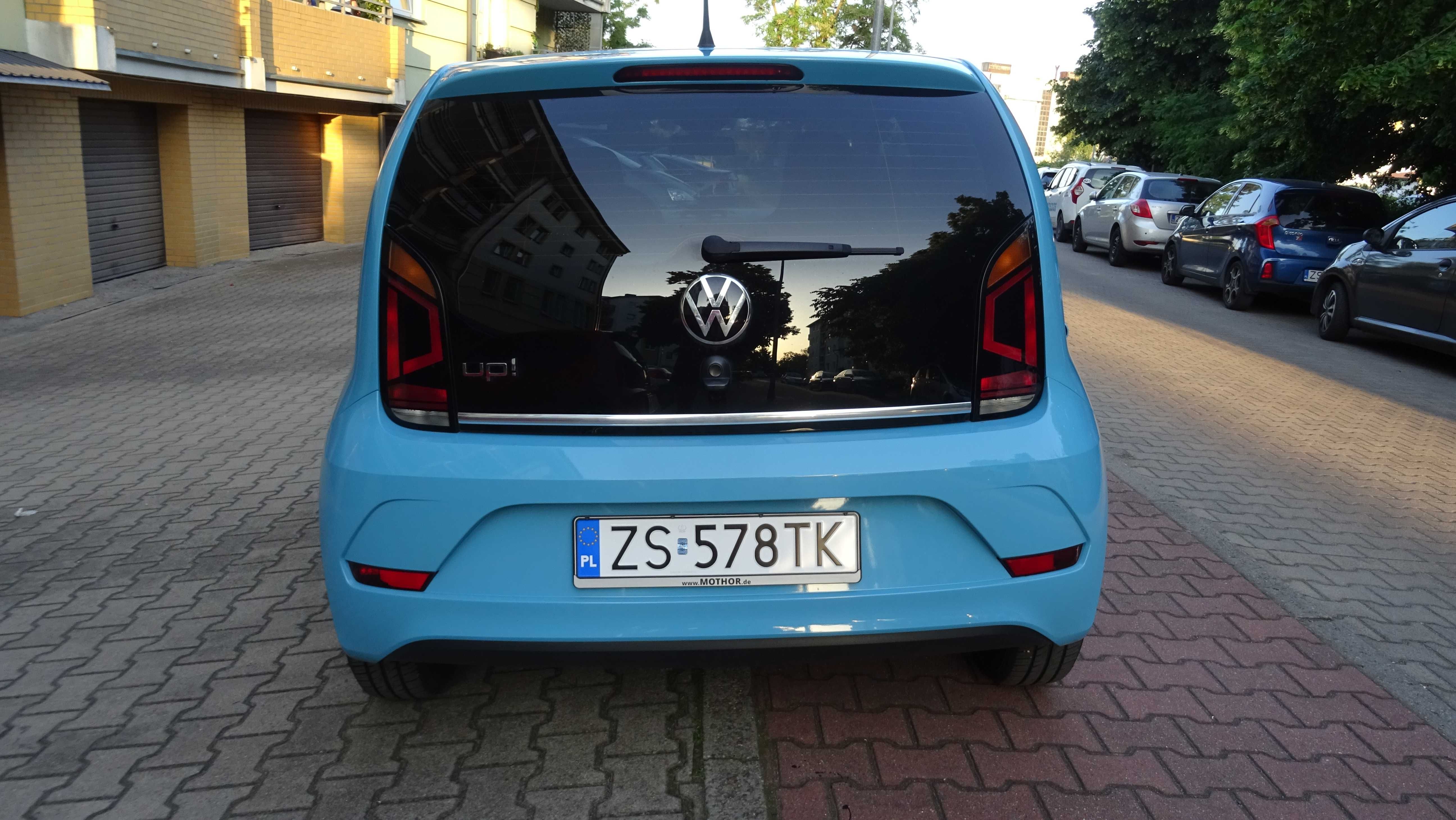 VW up 1.0 move klimatyzacja wyjątkowy kolor zadbany niezawodny