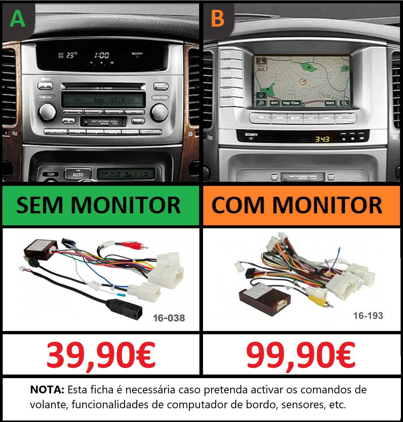 (NOVO) Rádio 2DIN • TOYOTA Land Cruiser • Android GPS • 70/80/90/100