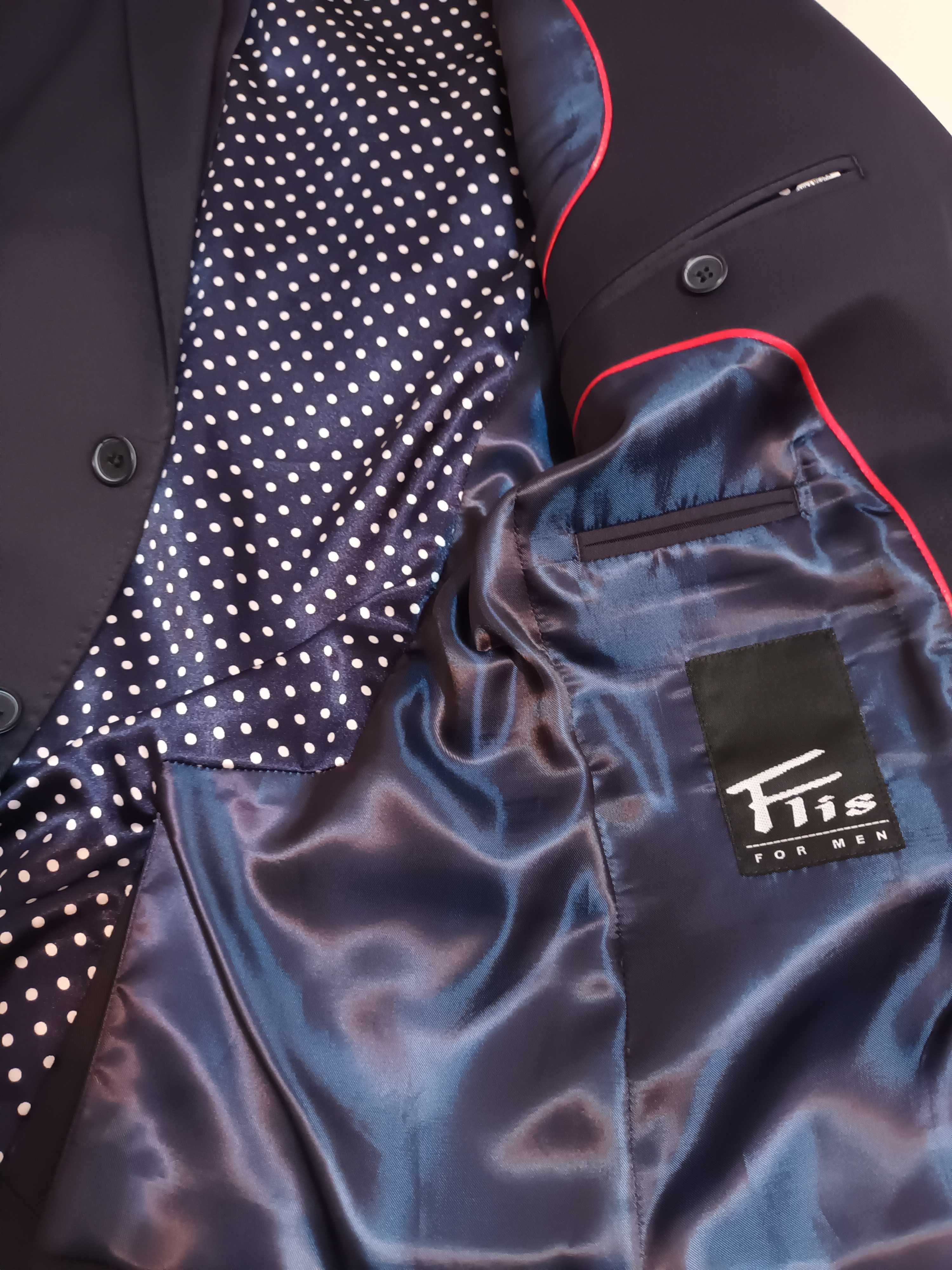 Marynarka  Flis for men 176/46 granatowa
