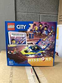 Lego City 60355 Polícia Marítima Novos e Selados