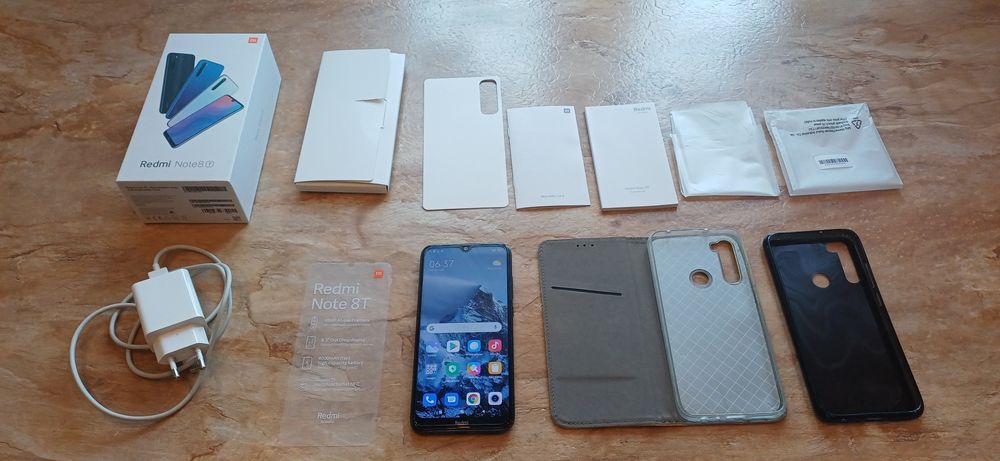 Smartfon Xiaomi Redmi Note 8T 4GB RAM 64GB ROM.
Stan technicz