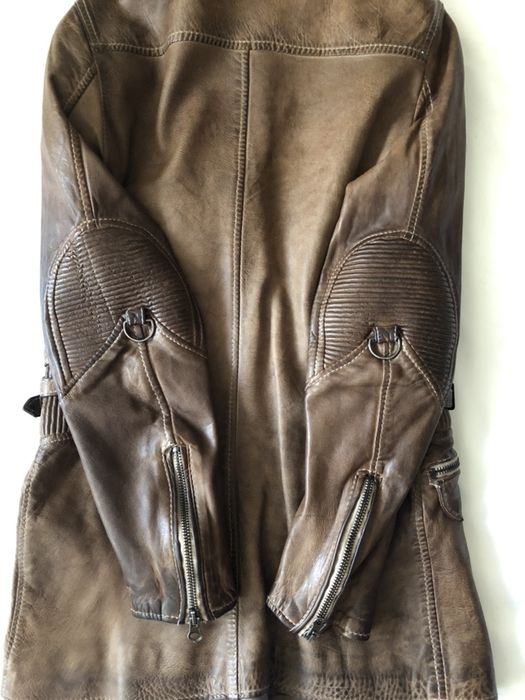 Куртка косуха Gil Santucci. Италия. Кожа 100%