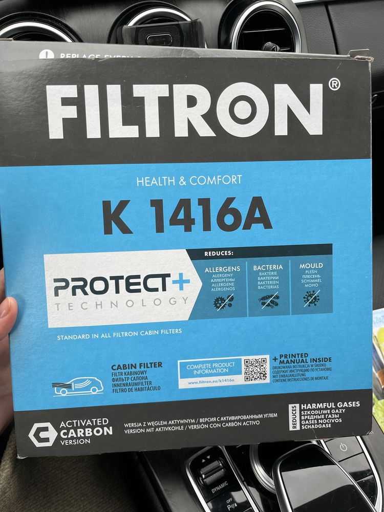 FILTRON K1416A filtr kabinowy weglowy