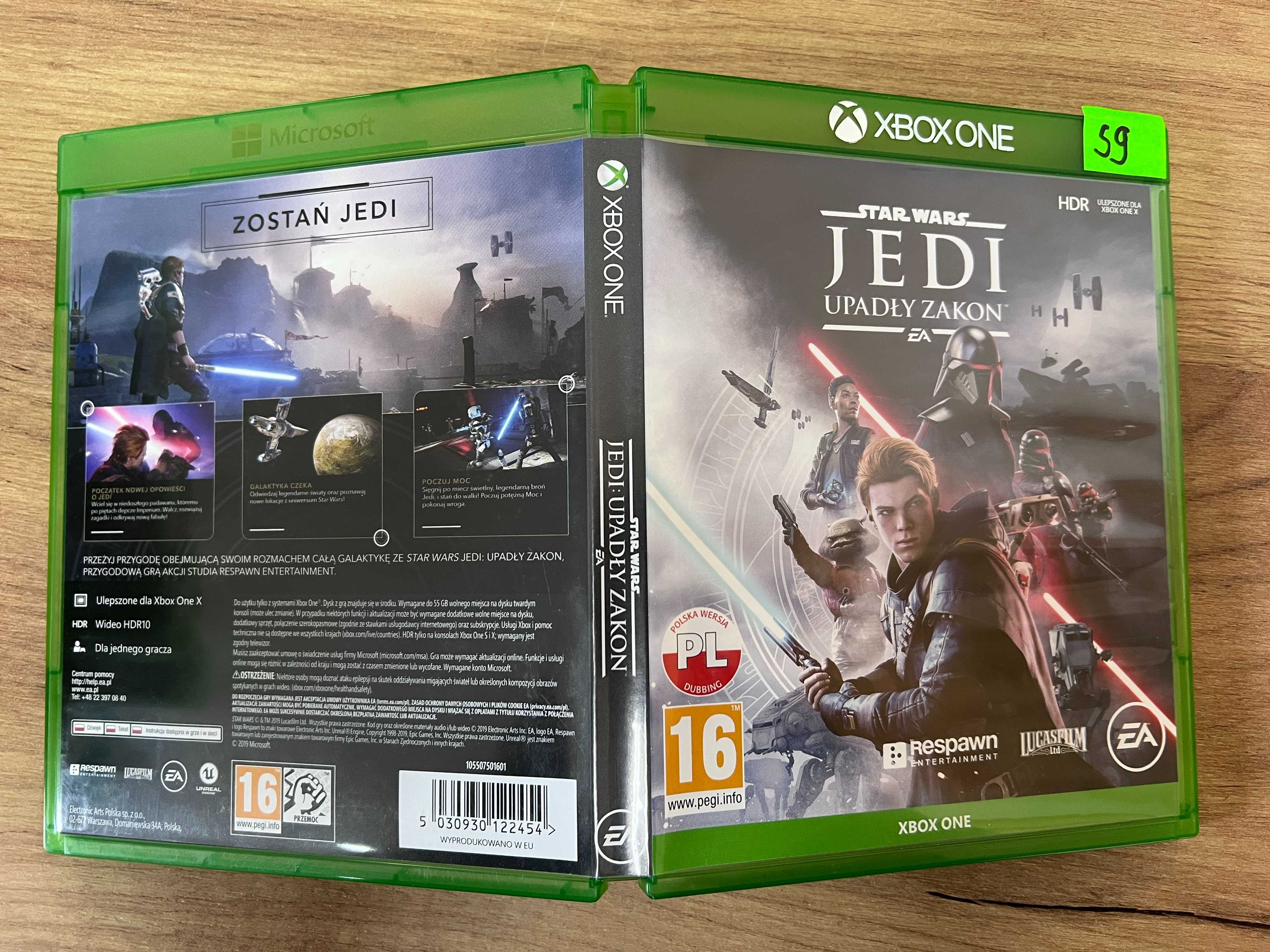 Star Wars Jedi Upadły zakon Xbox One | Sprzedaż | Skup | Jasło