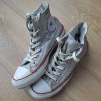 Converse trampki wysokie brokatowe 37