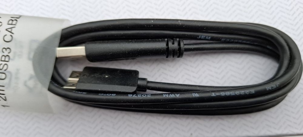 Kabel przewód USB 3.0 Typ A  USB Micro-B 120 cm
