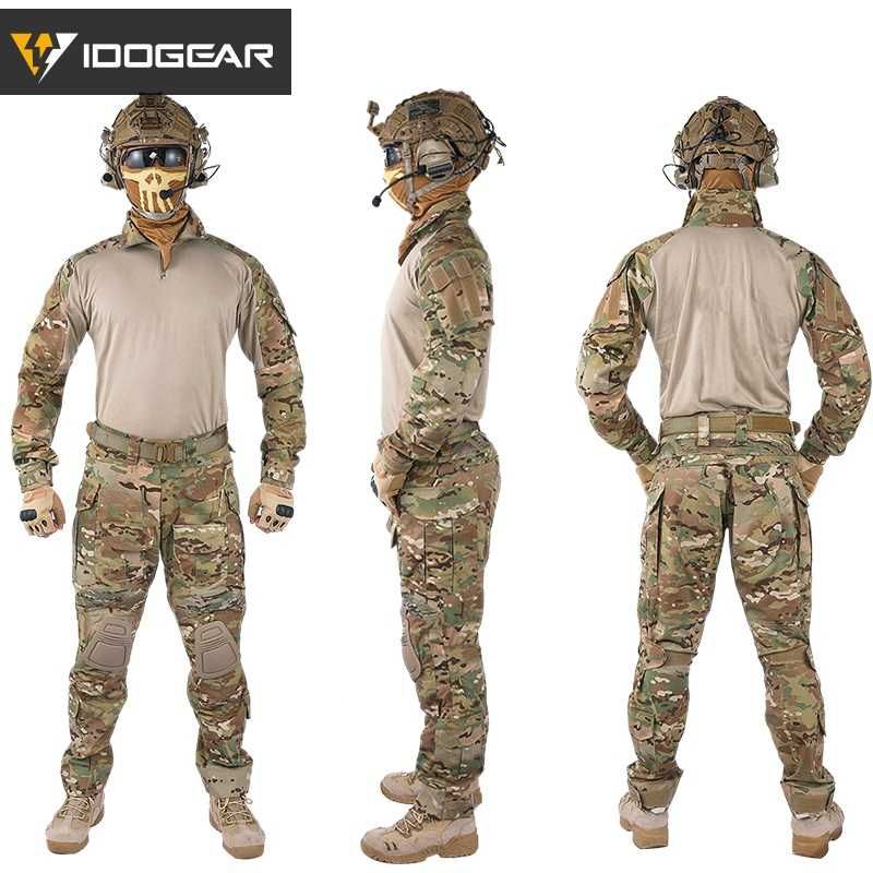 Тактична форма IDOGEAR Gen3 Combat, наколінники, мультикам - ОРИГІНАЛ!